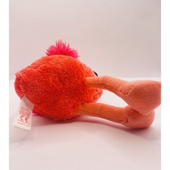Ty Silk Plush Beanie Baby Boo's 7" Pink Flamingo 2017 GILDA Retired P12 - Picture 5 of 7
